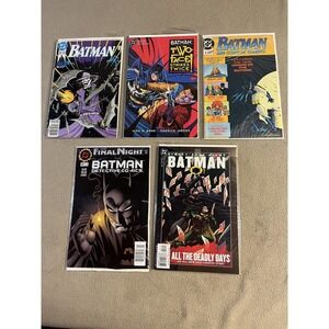 DC Comics Batman Detective Comics Final Night Comic Books‎ Lot